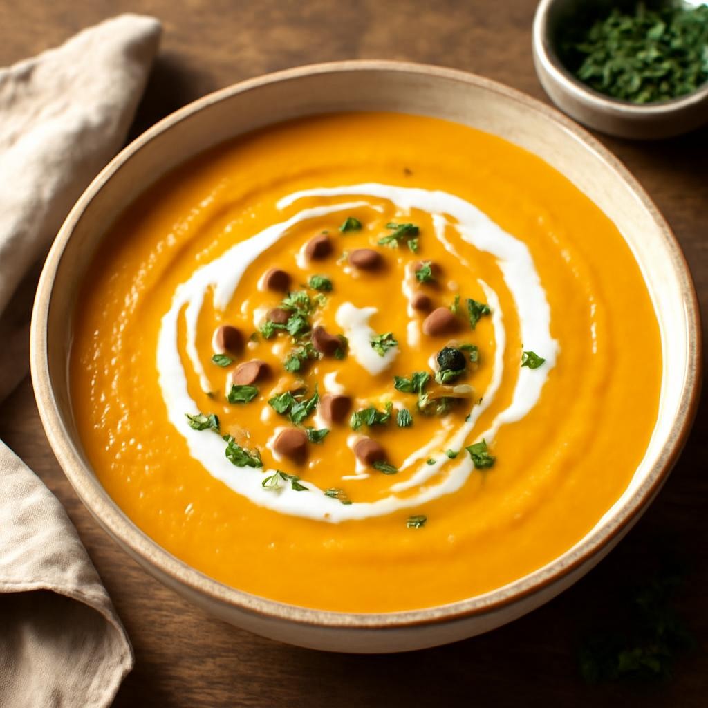 vegan butternut squash soup recipe