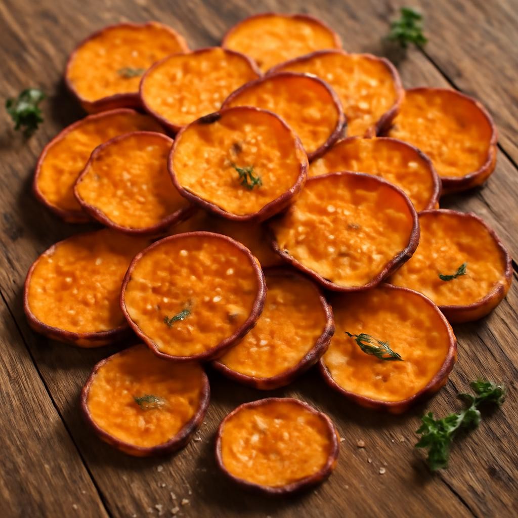 Baked Sweet Potato Chips