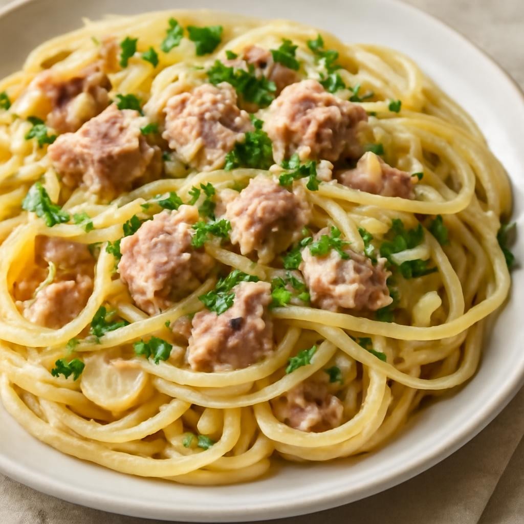 Canned Tuna Pasta
