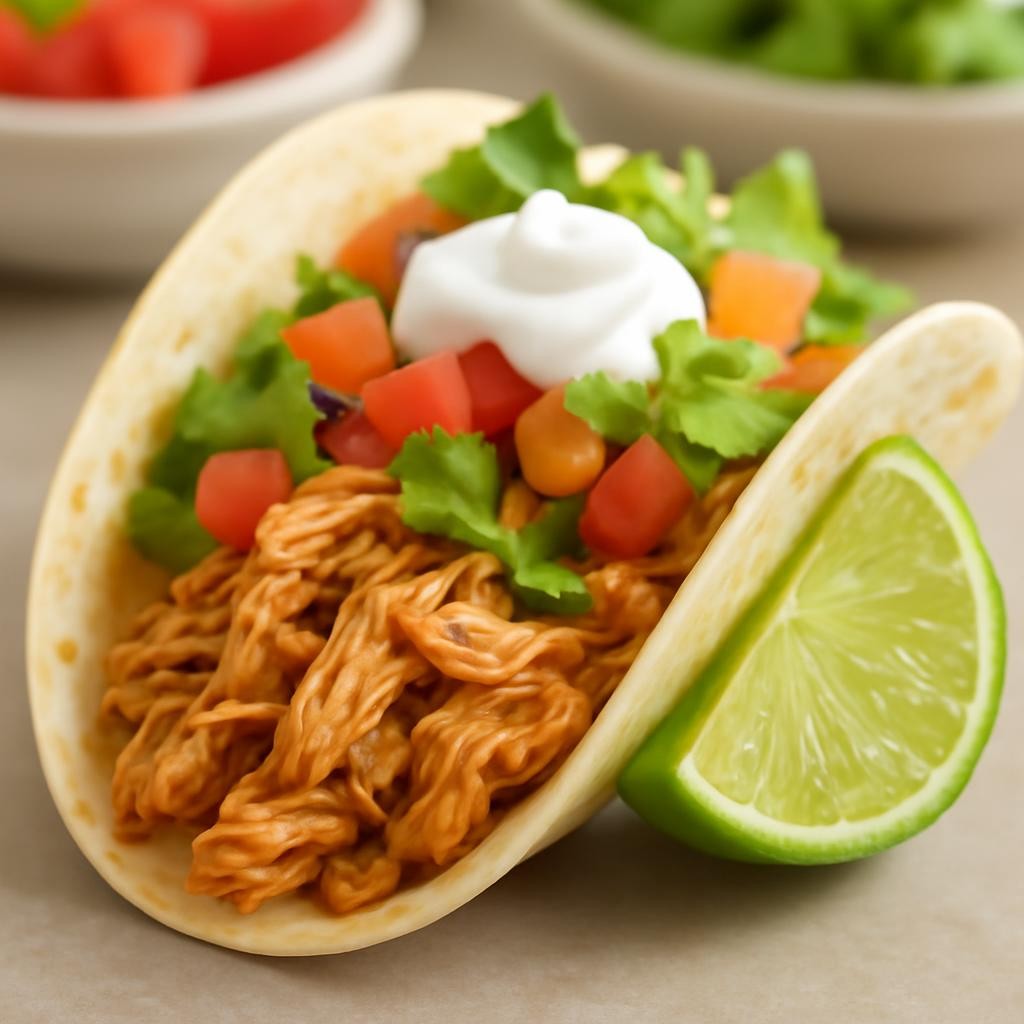 Crockpot Chicken Tacos