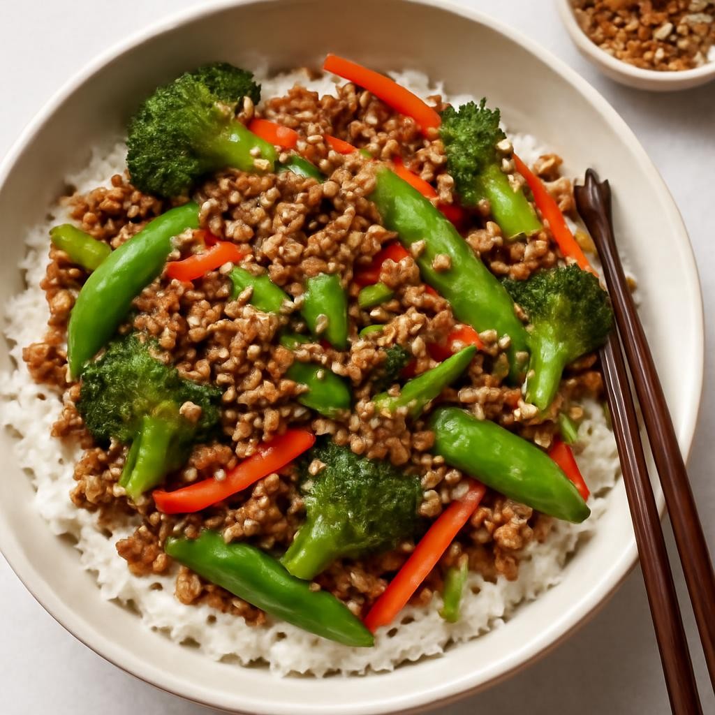 Ground Beef Stir Fry