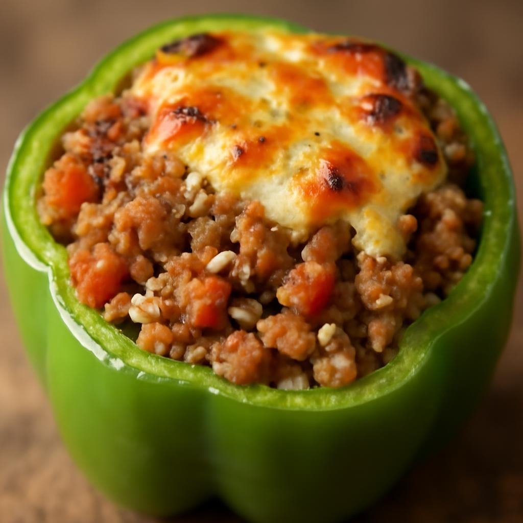 Ground Beef Stuffed Peppers