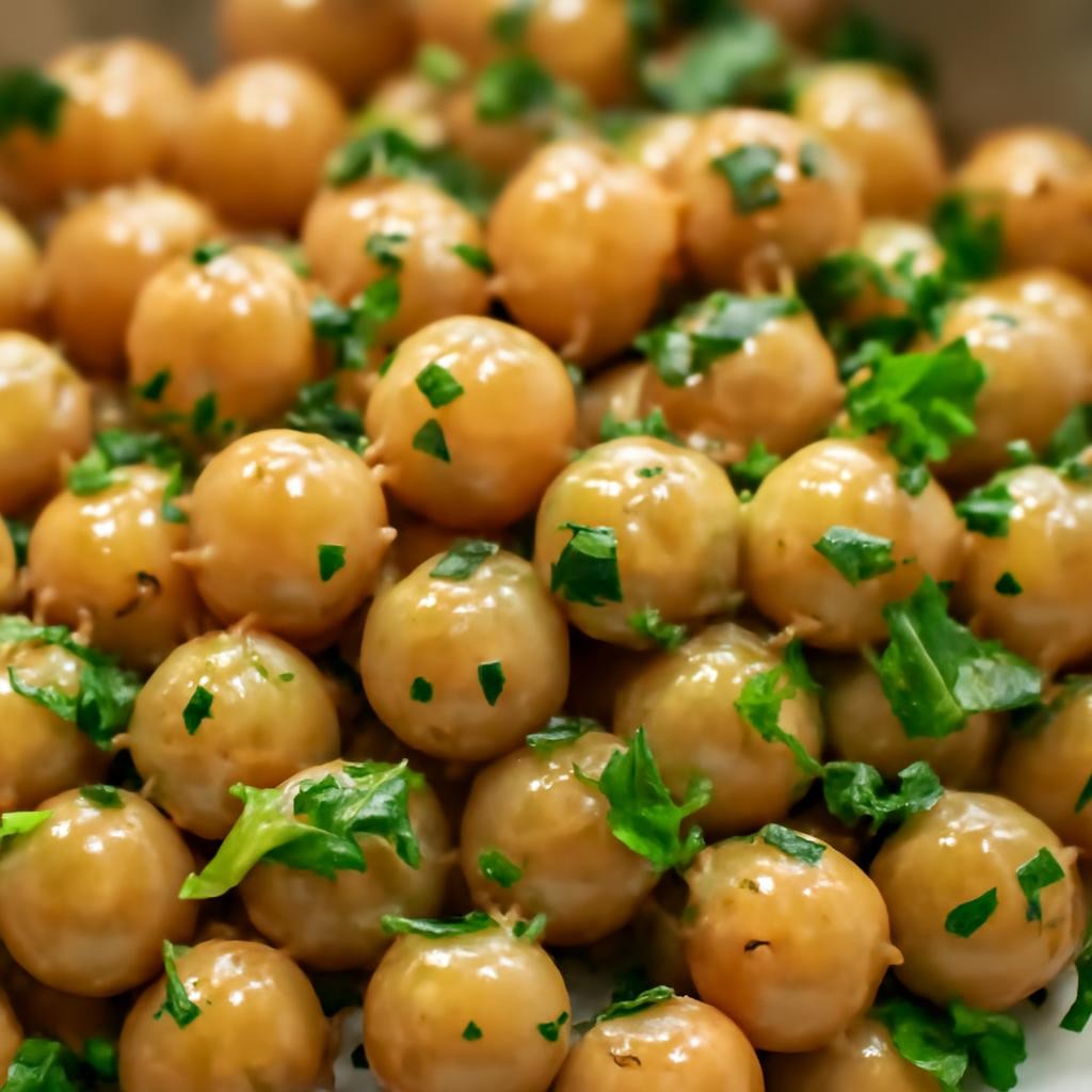 Mediterranean Marinated Chickpeas