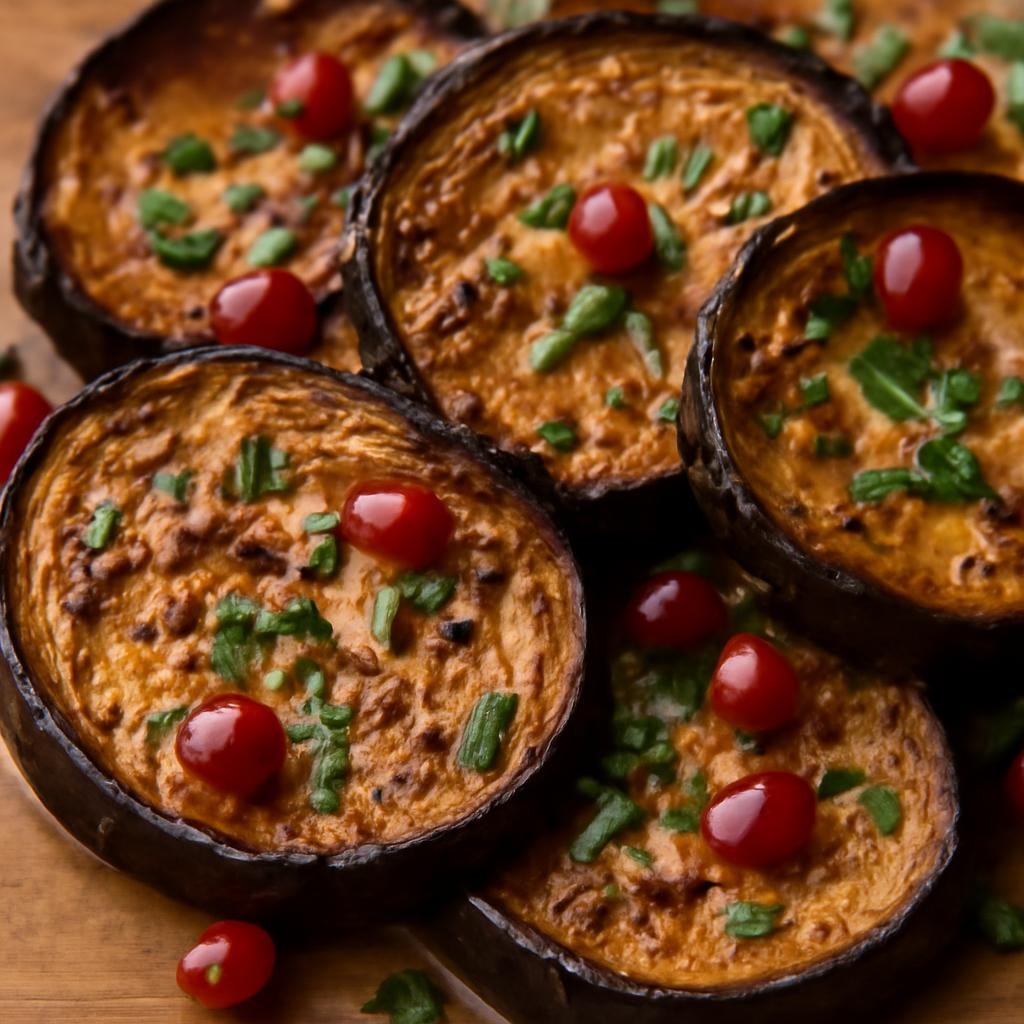 Mediterranean Roasted Eggplant