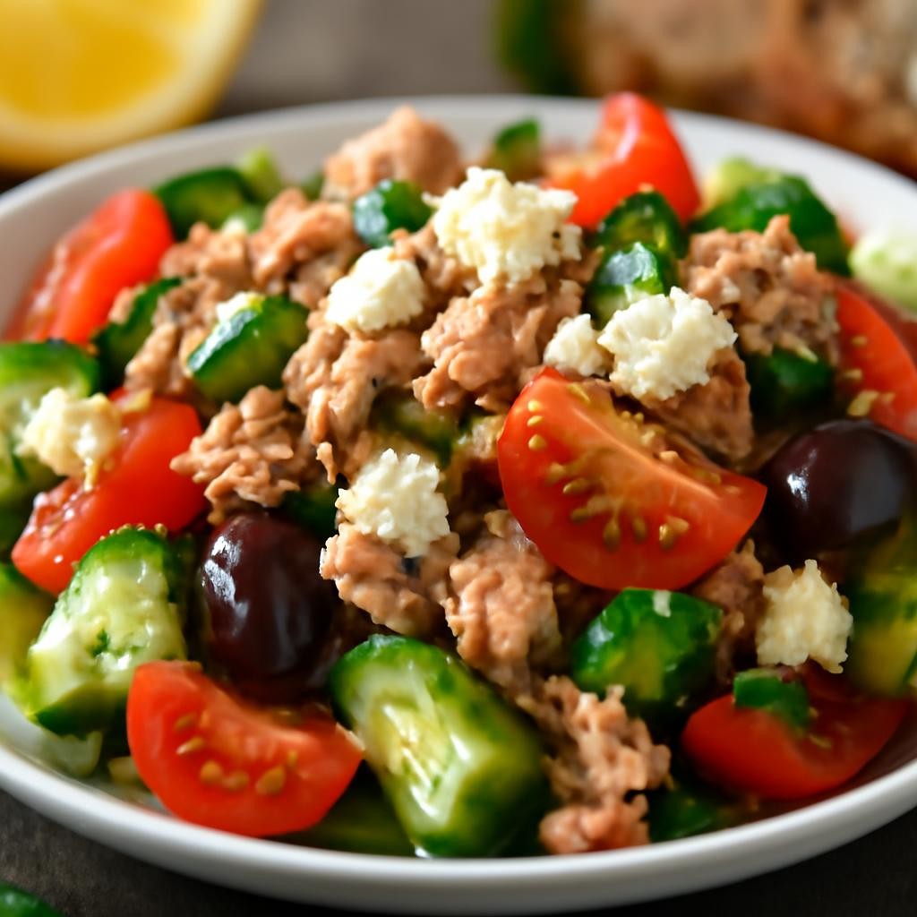Mediterranean Tuna Salad
