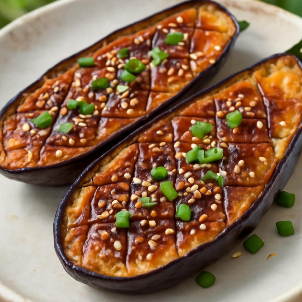 Nasu Dengaku - Miso Glazed Eggplant