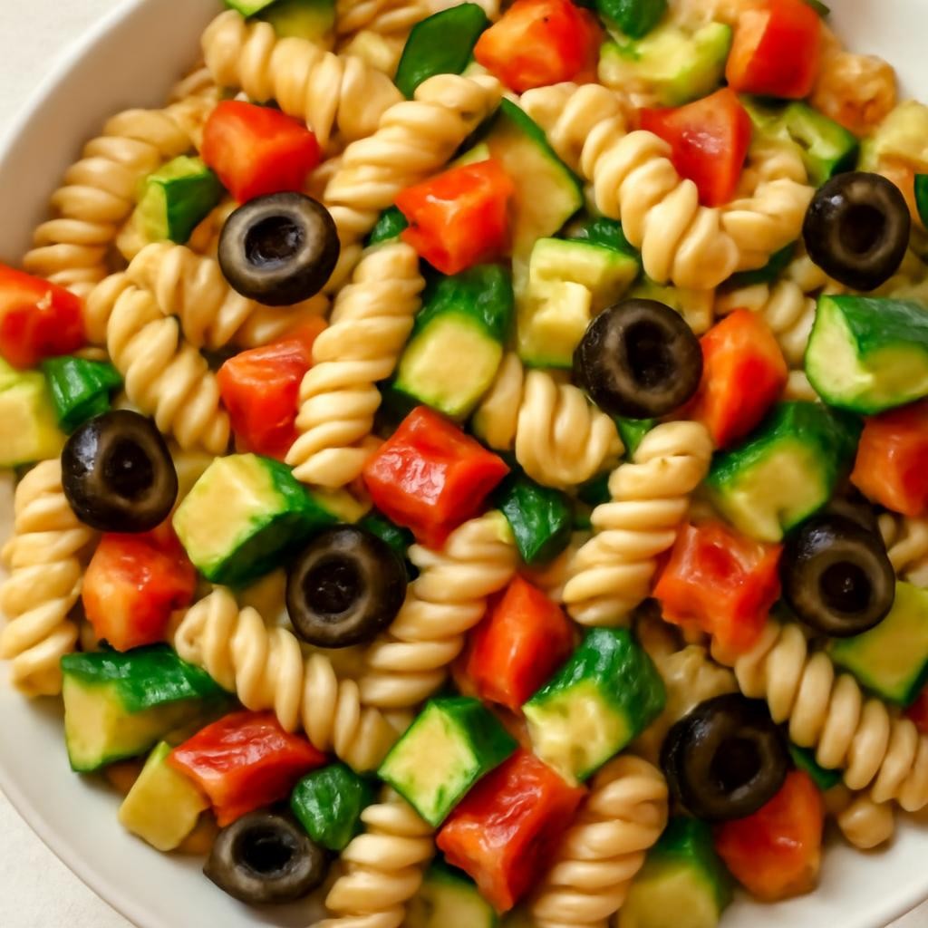 Pasta Salad with Homemade Dressing