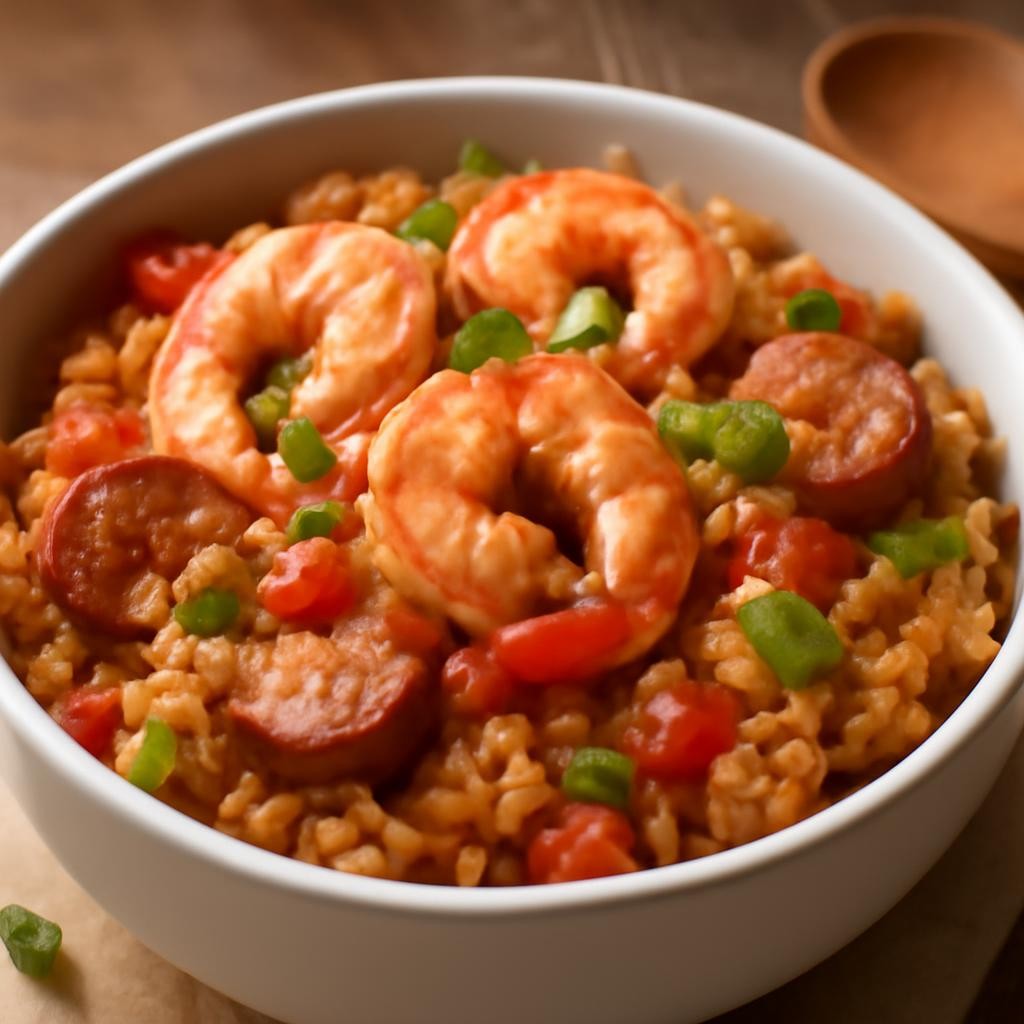Slow Cooker Jambalaya
