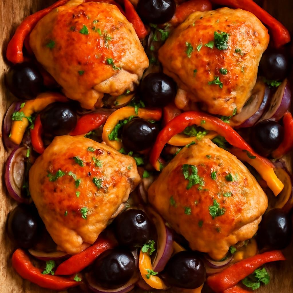 baked mediterranean chicken recipe