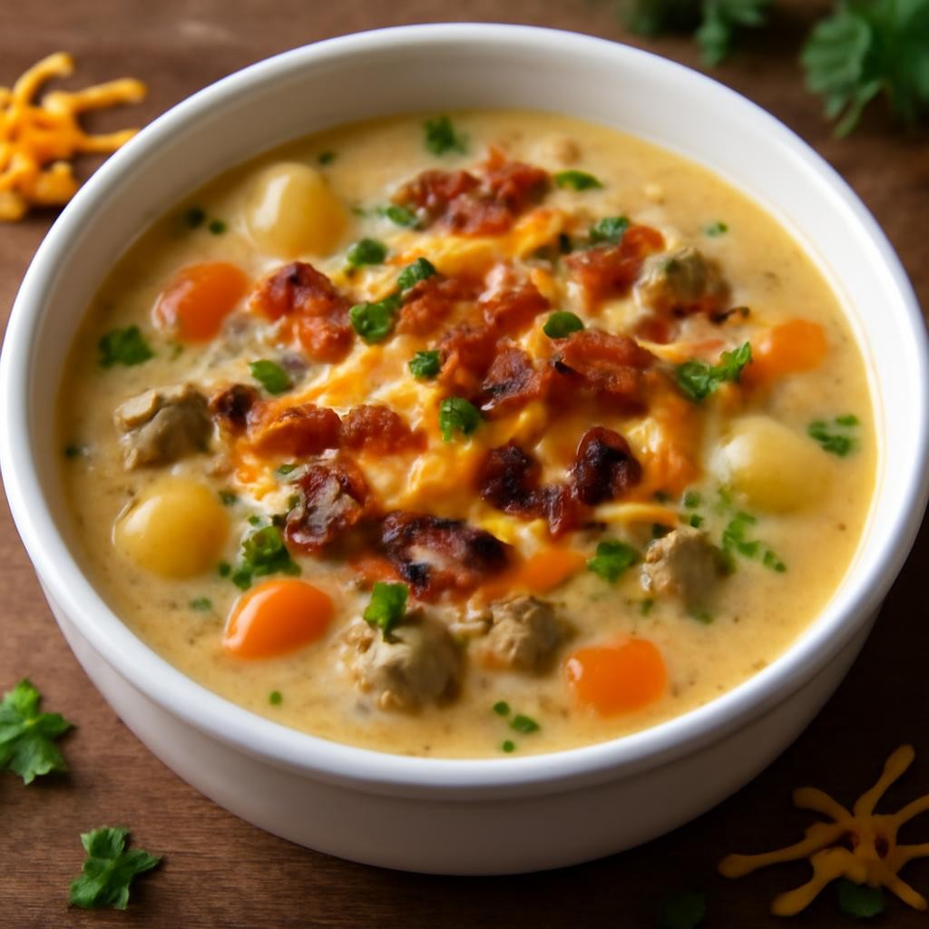 cheeseburger soup recipe