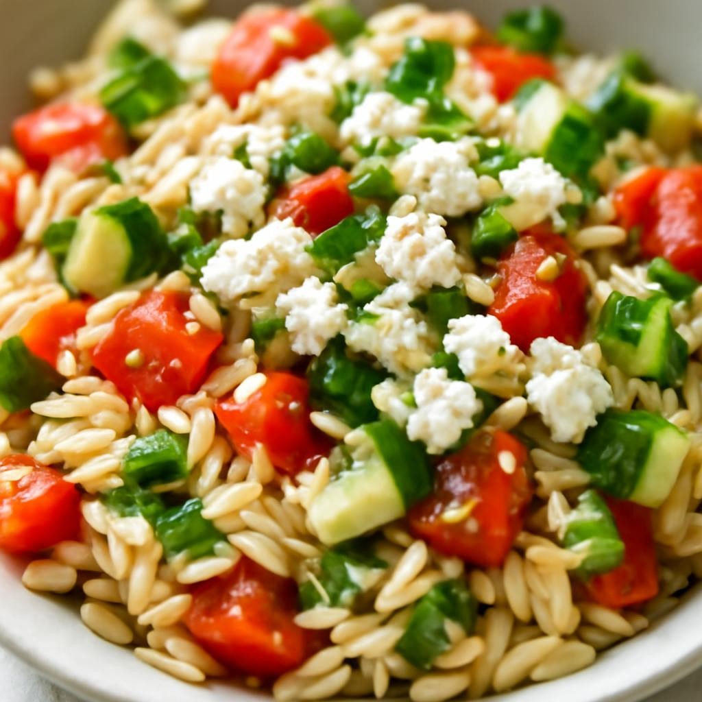 mediterranean orzo recipe