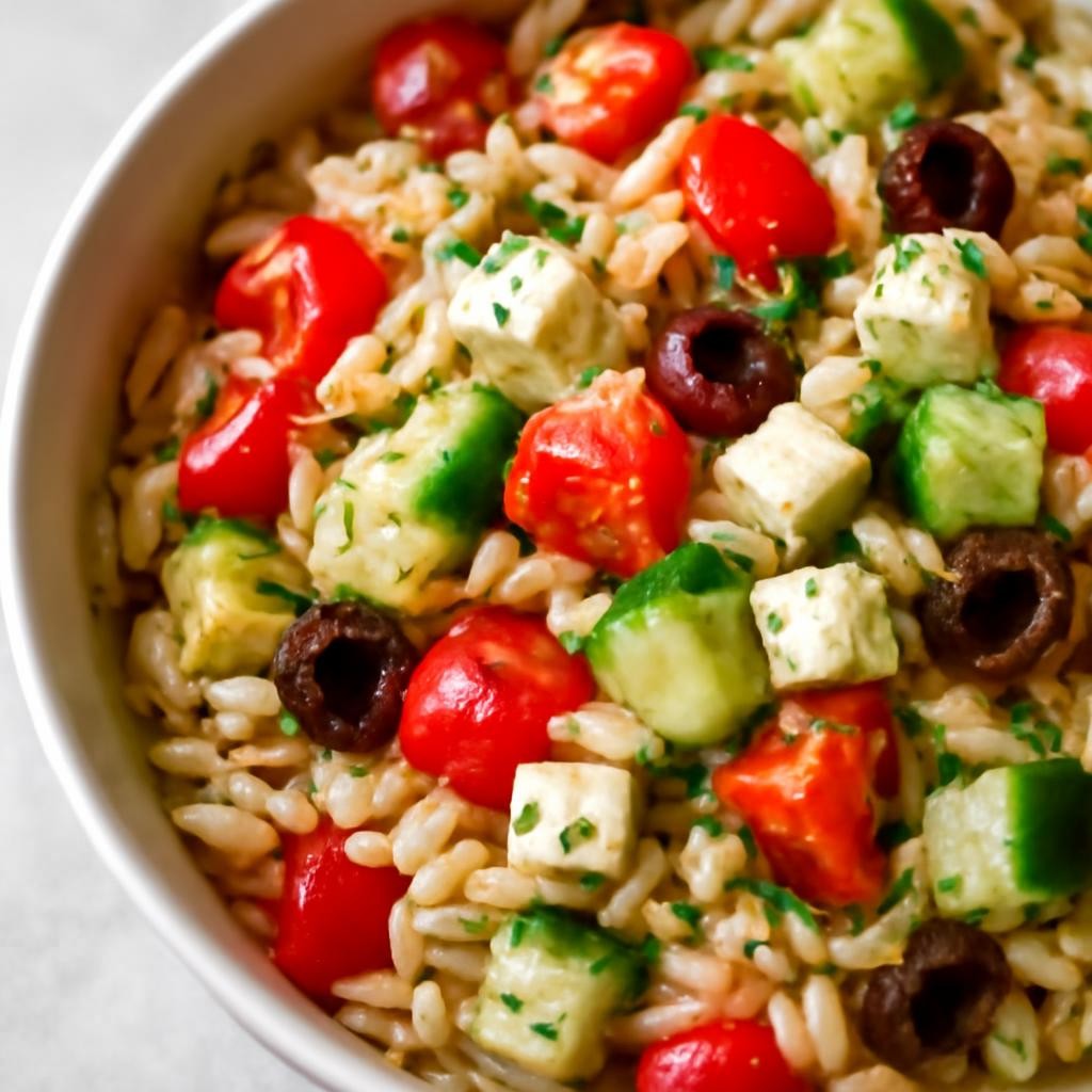 mediterranean orzo salad recipe