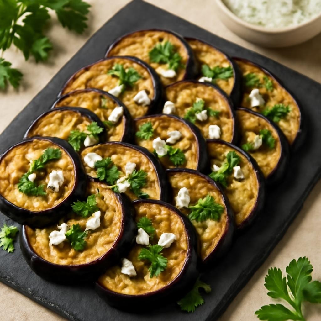 mediterranean roasted eggplant recipe