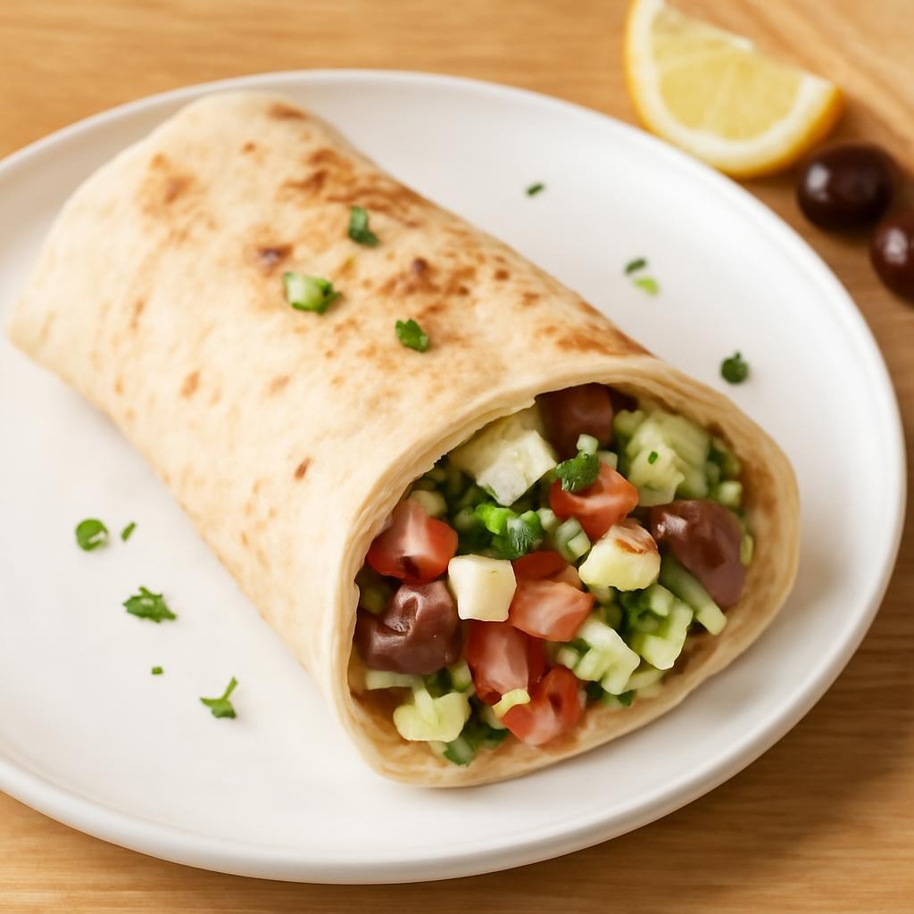 mediterranean wrap recipe