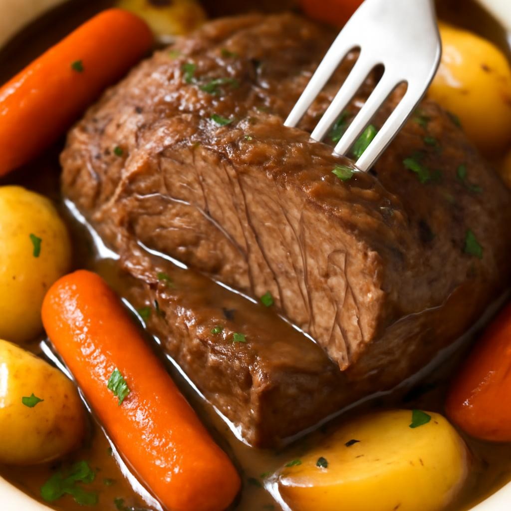 slow cooker roast beef recipe