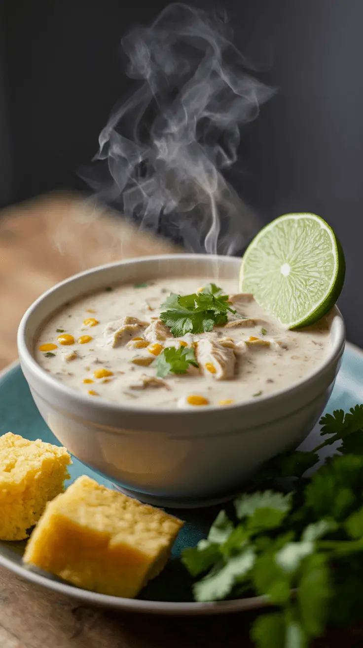 slow cooker white chicken chili recipe