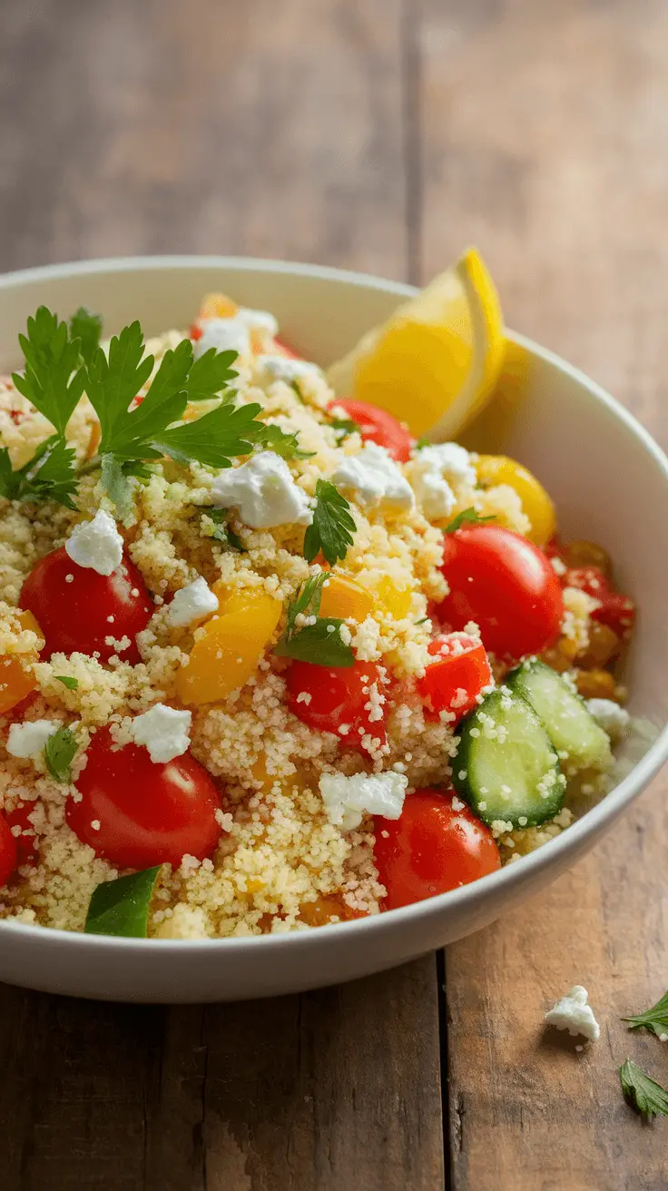 mediterranean couscous recipe