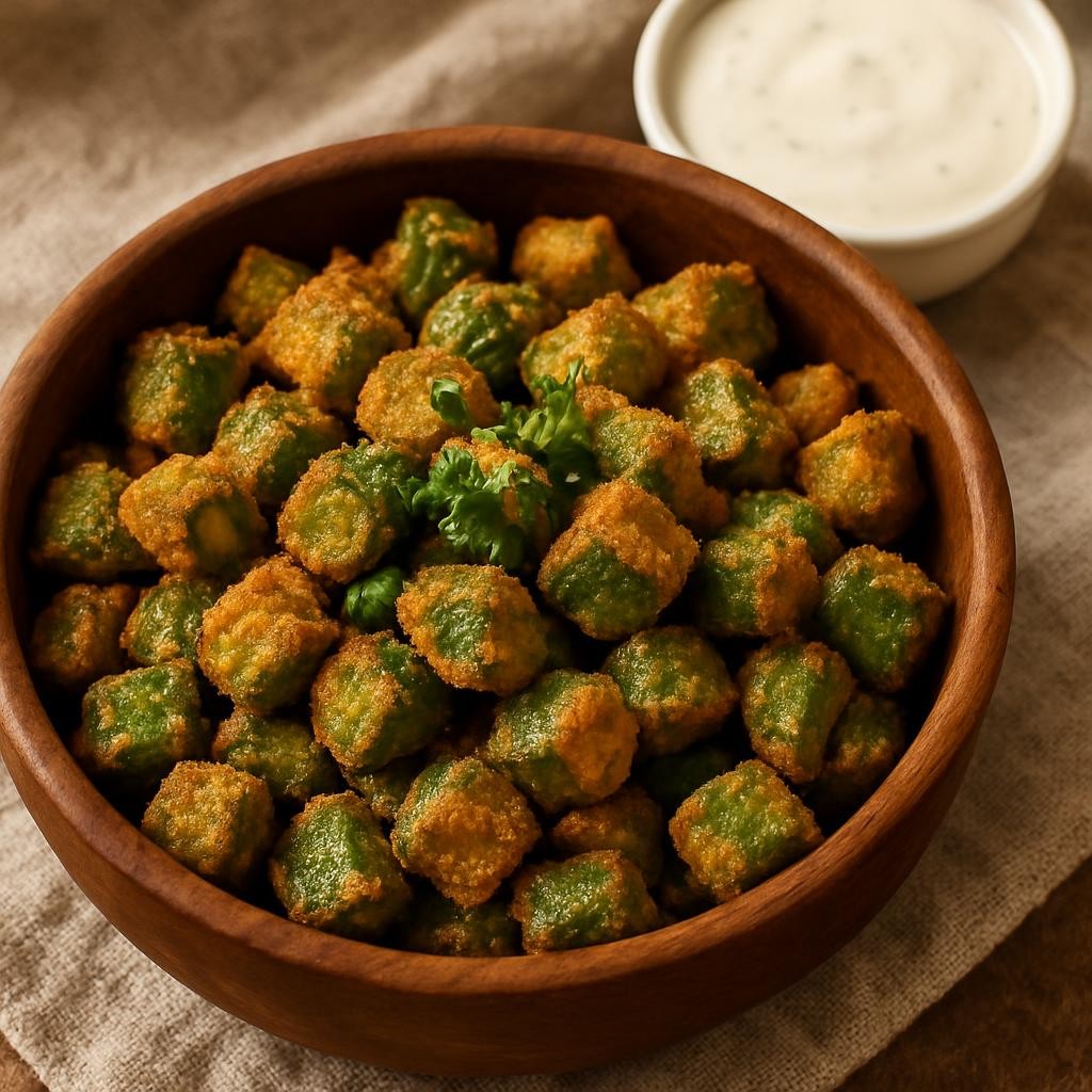 Air Fryer Fried Okra