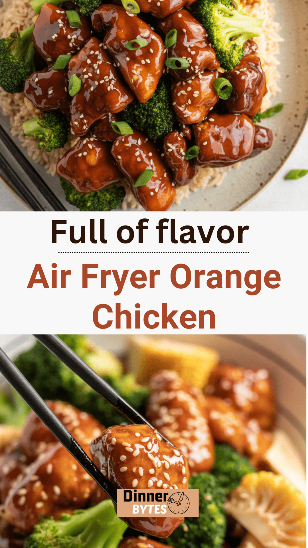 Air Fryer Orange Chicken