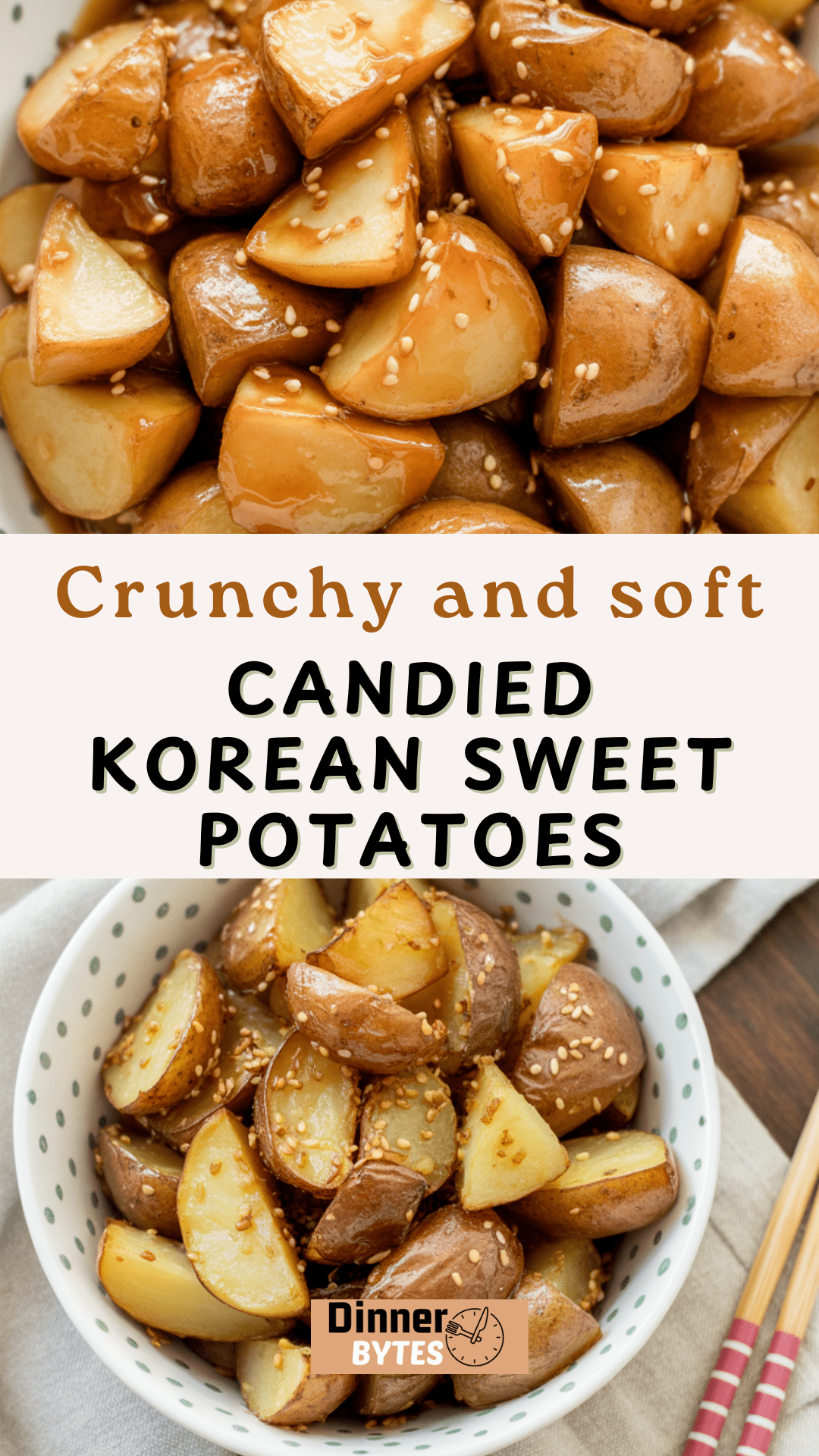 Candied Korean Sweet Potatoes