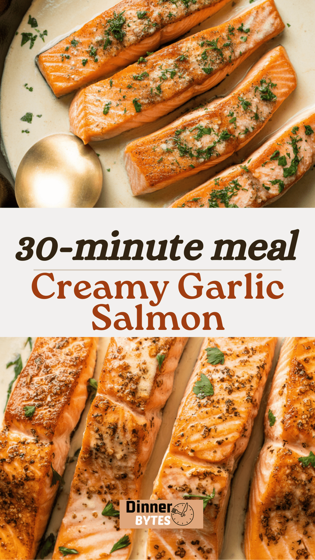 Creamy Garlic Salmon