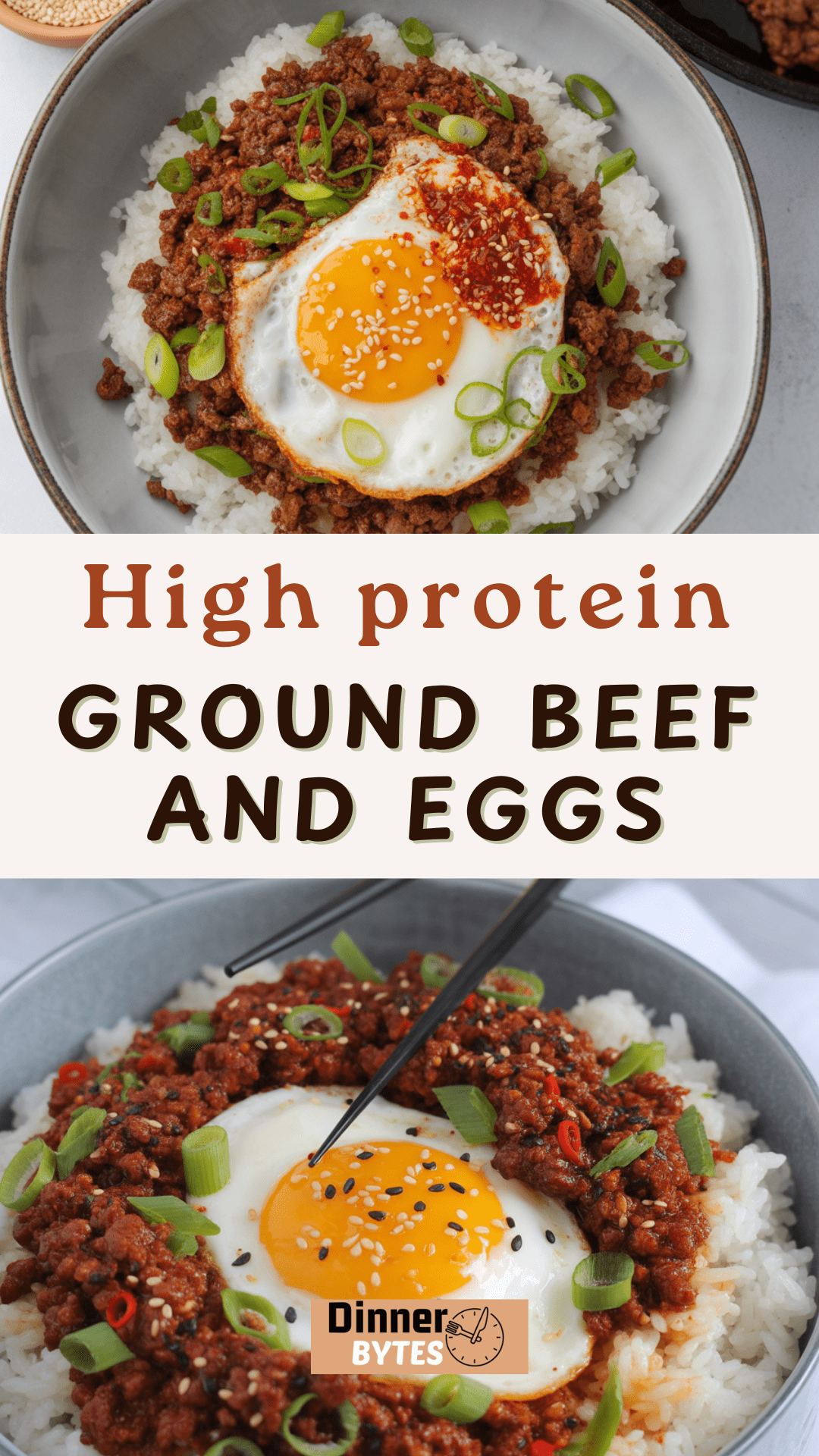Ground Beef and Eggs