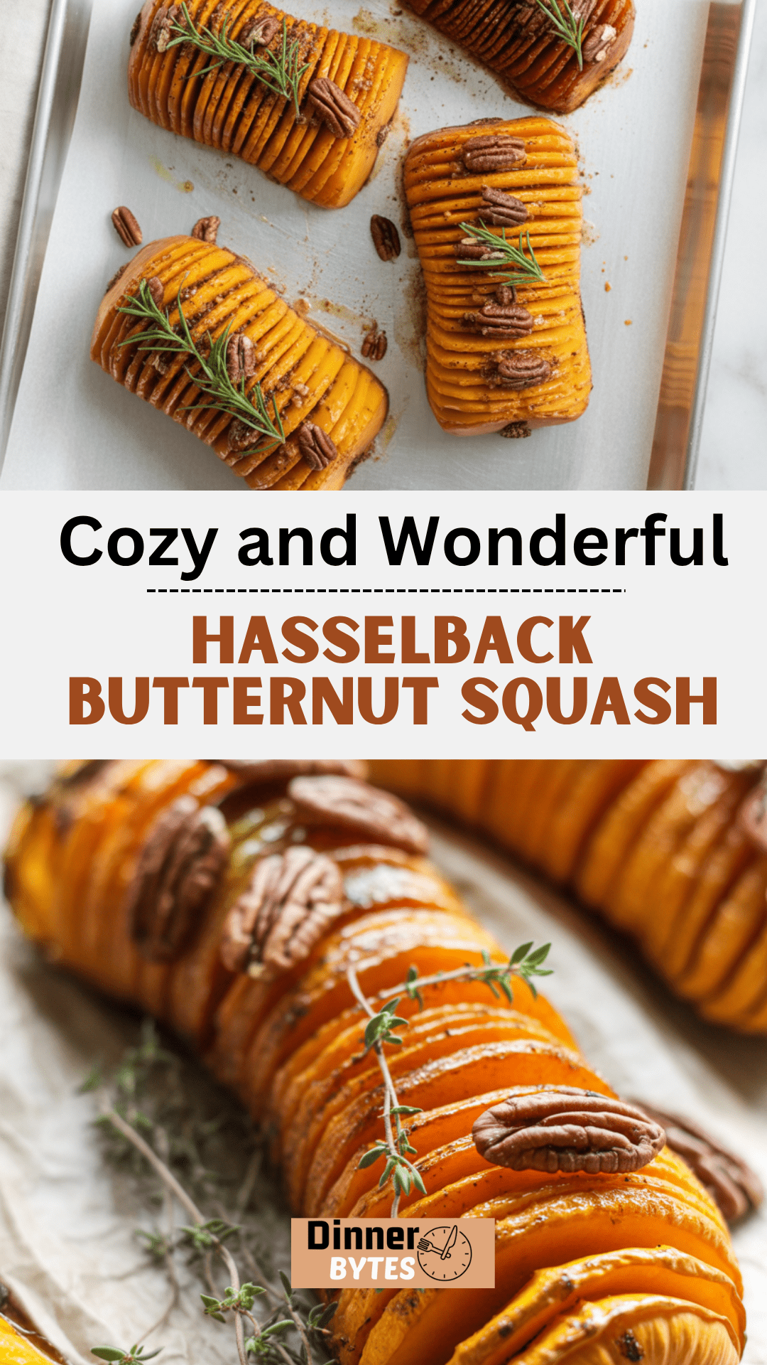 Hasselback Butternut Squash