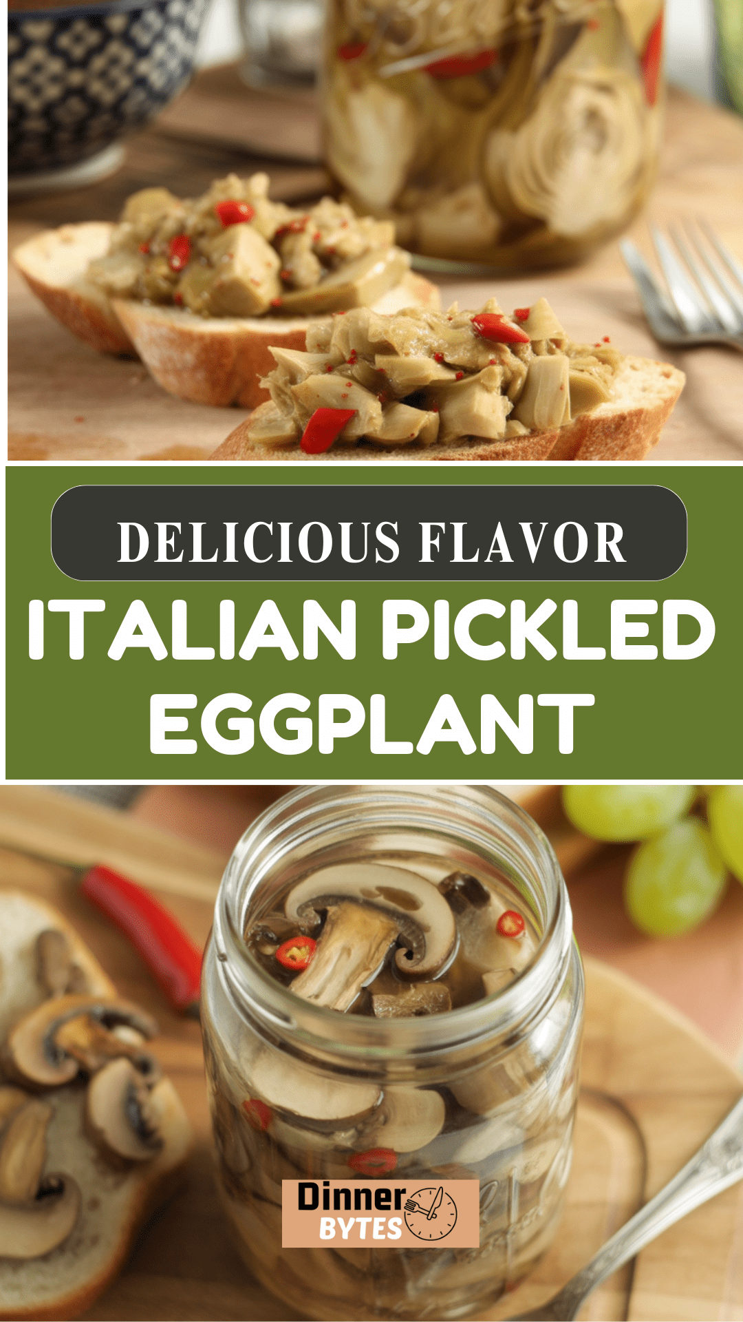 Italian Pickled Eggplant