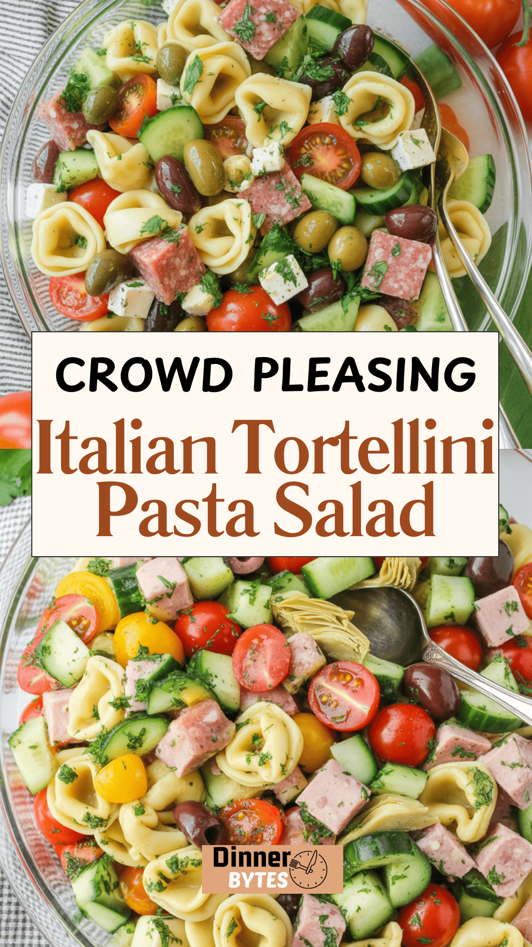Italian Tortellini Pasta Salad