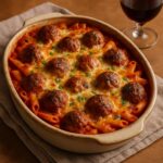Meatball-Pasta-Bake