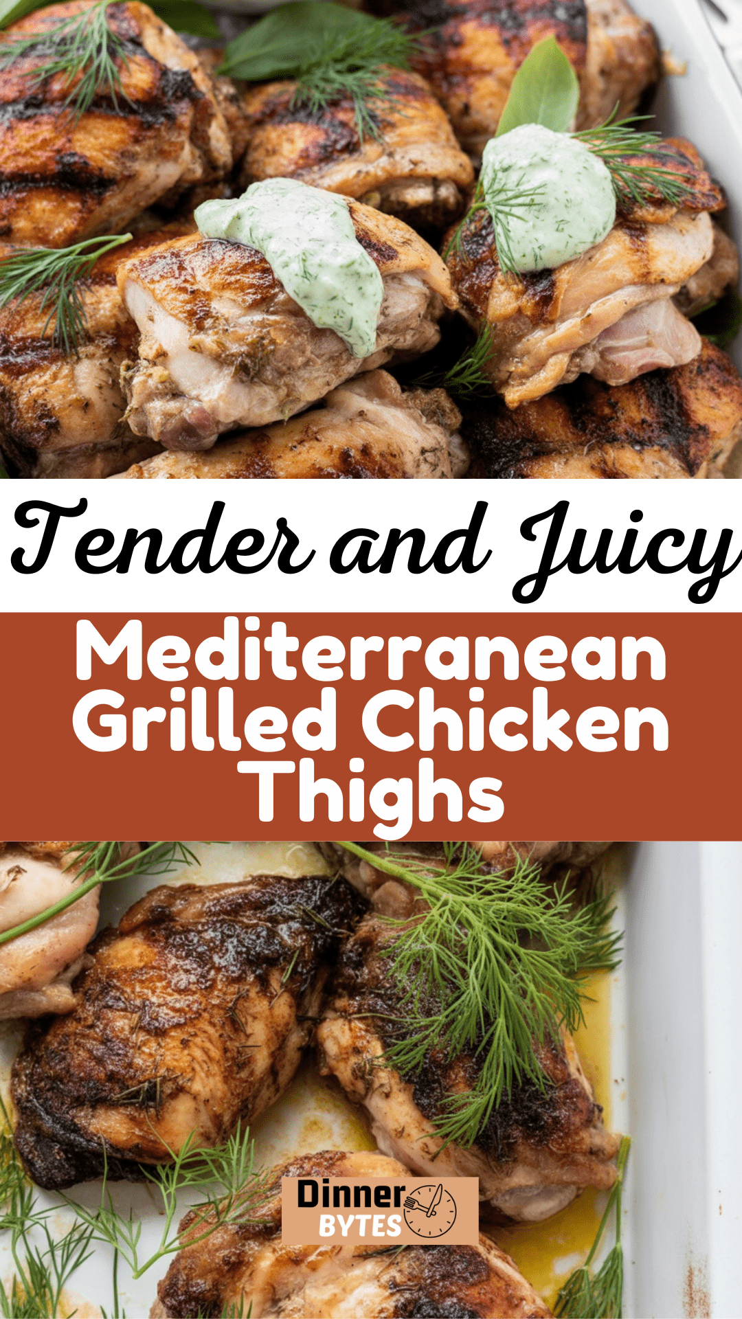 Mediterranean Grilled Chicken Thighs