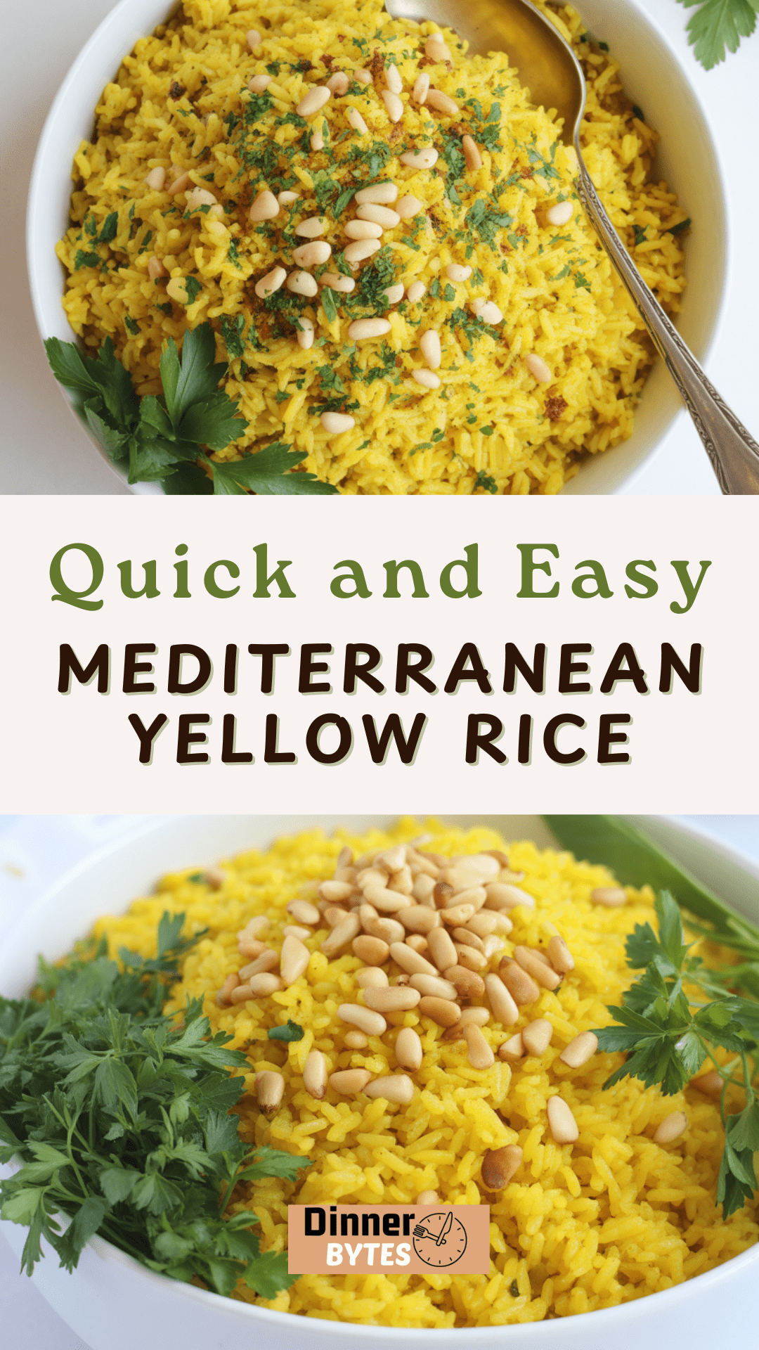 Mediterranean Yellow Rice