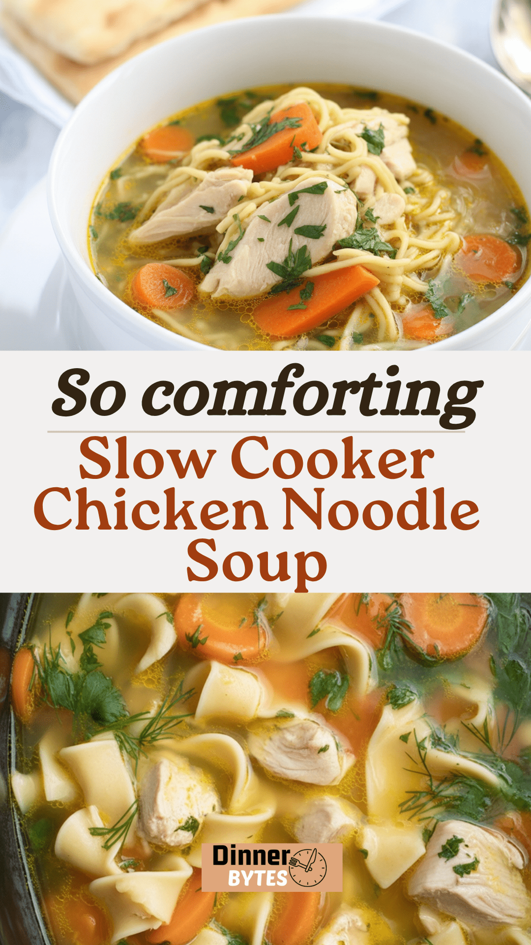 Slow Cooker Chicken Noodle Soup