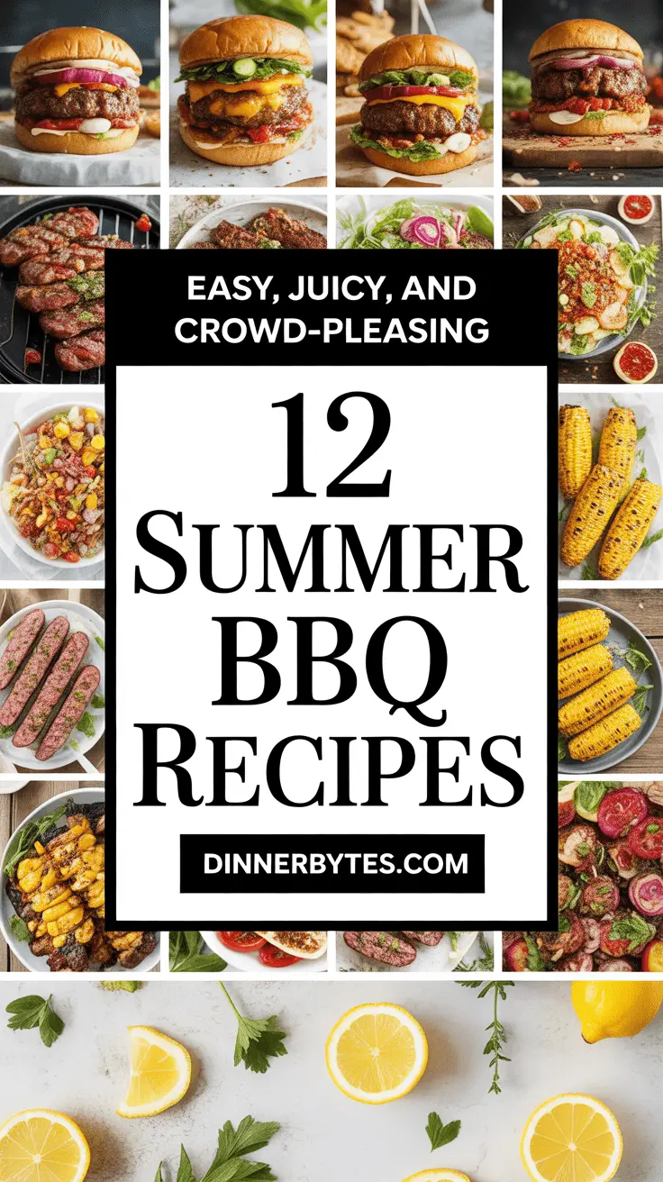 Summer Bbq Recipe Ideas