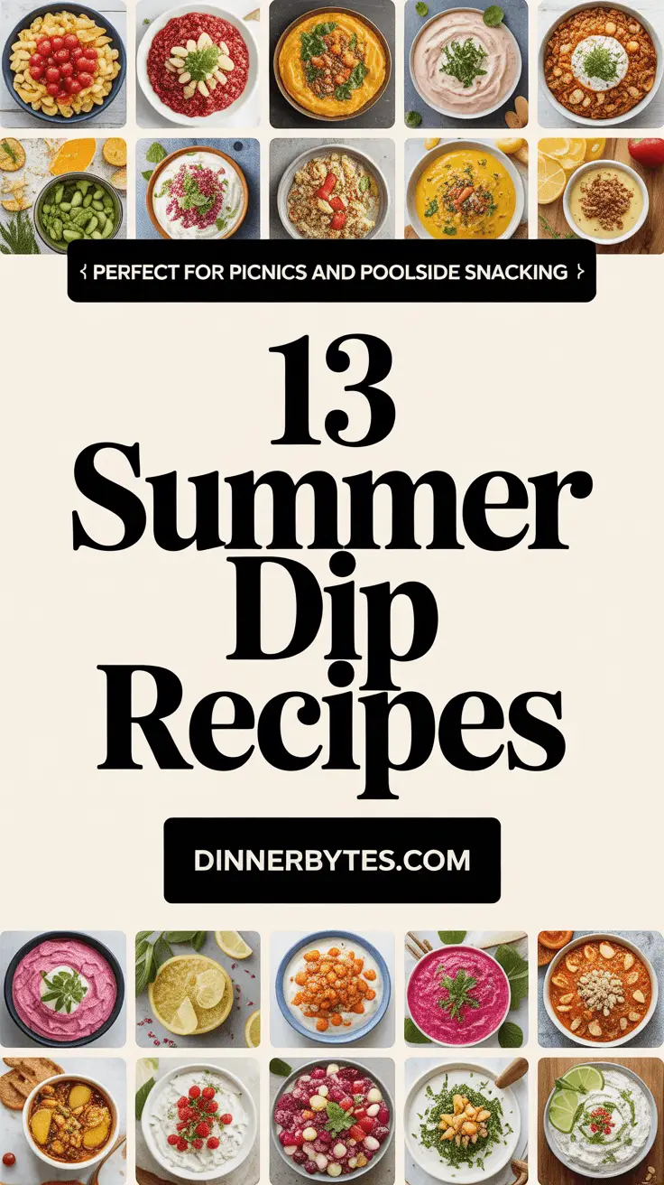 Summer Dip Recipe ideas