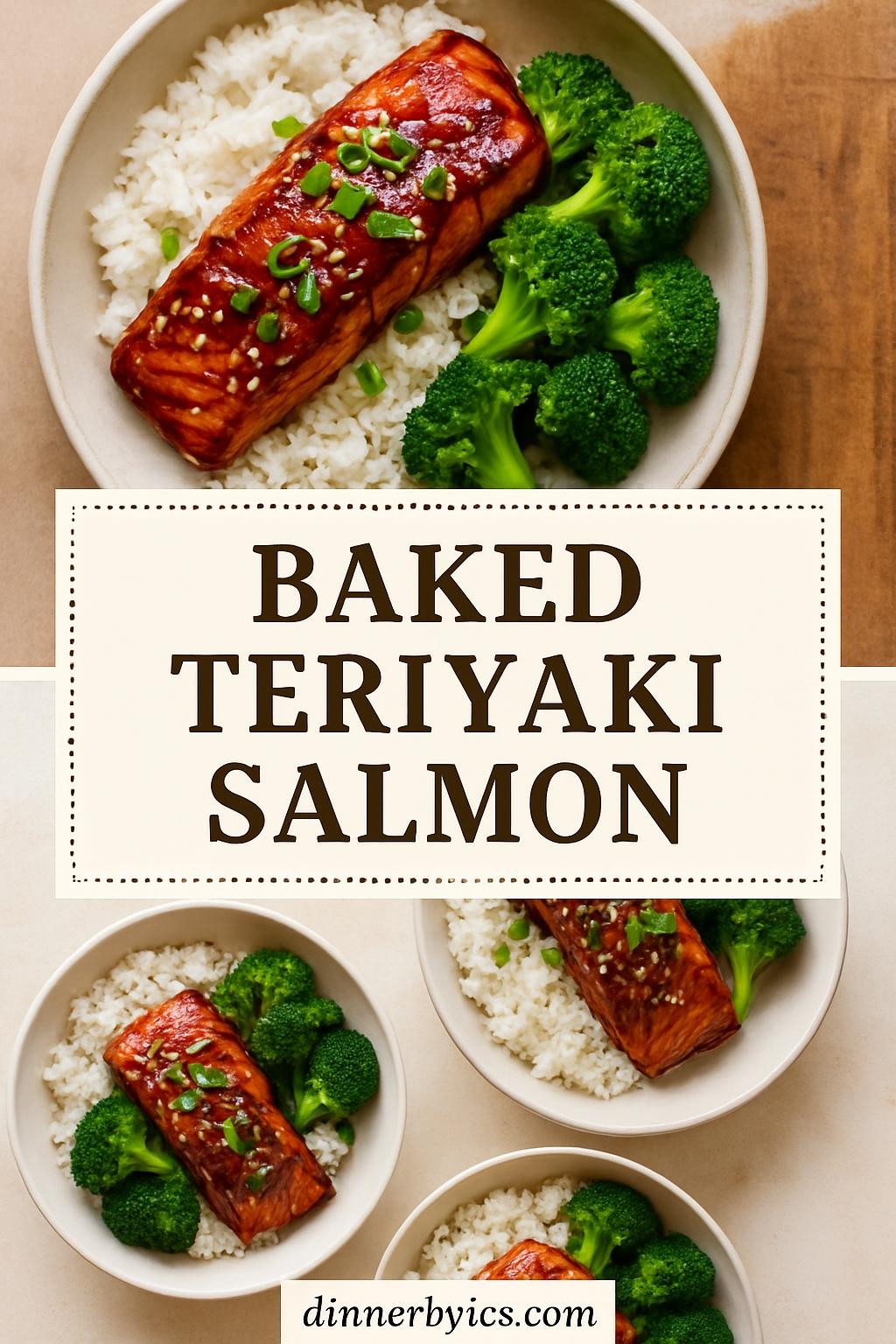 Baked Teriyaki Salmon