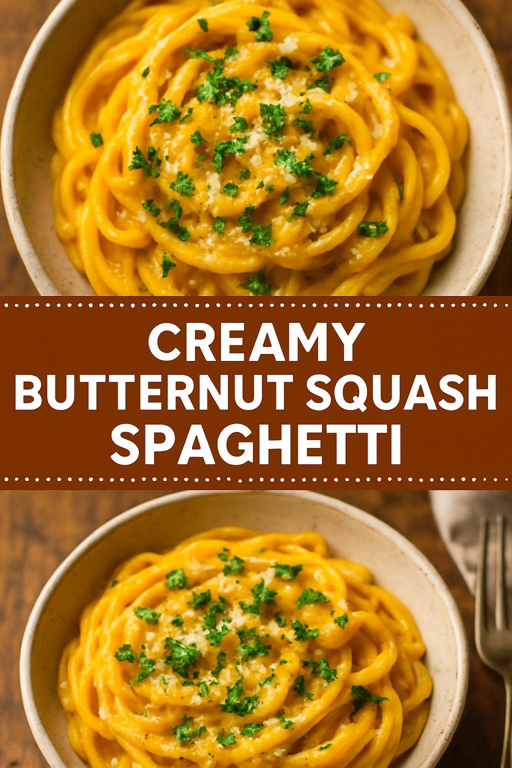 Creamy Butternut Squash Spaghetti