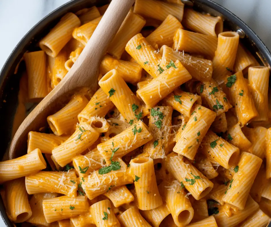 best Creamy Tomato Rigatoni Pasta