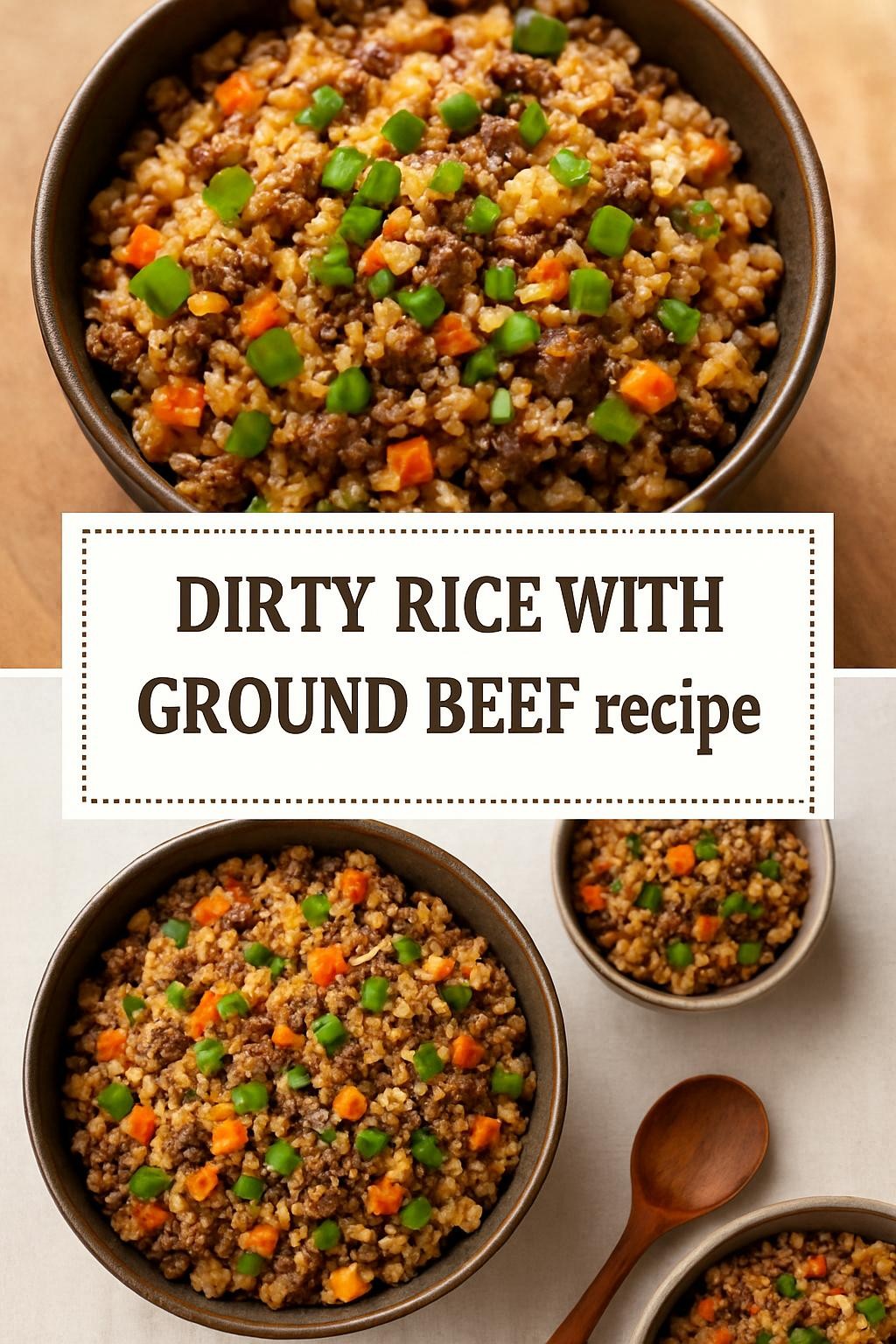 Dirty Rice with Ground Beef recipe