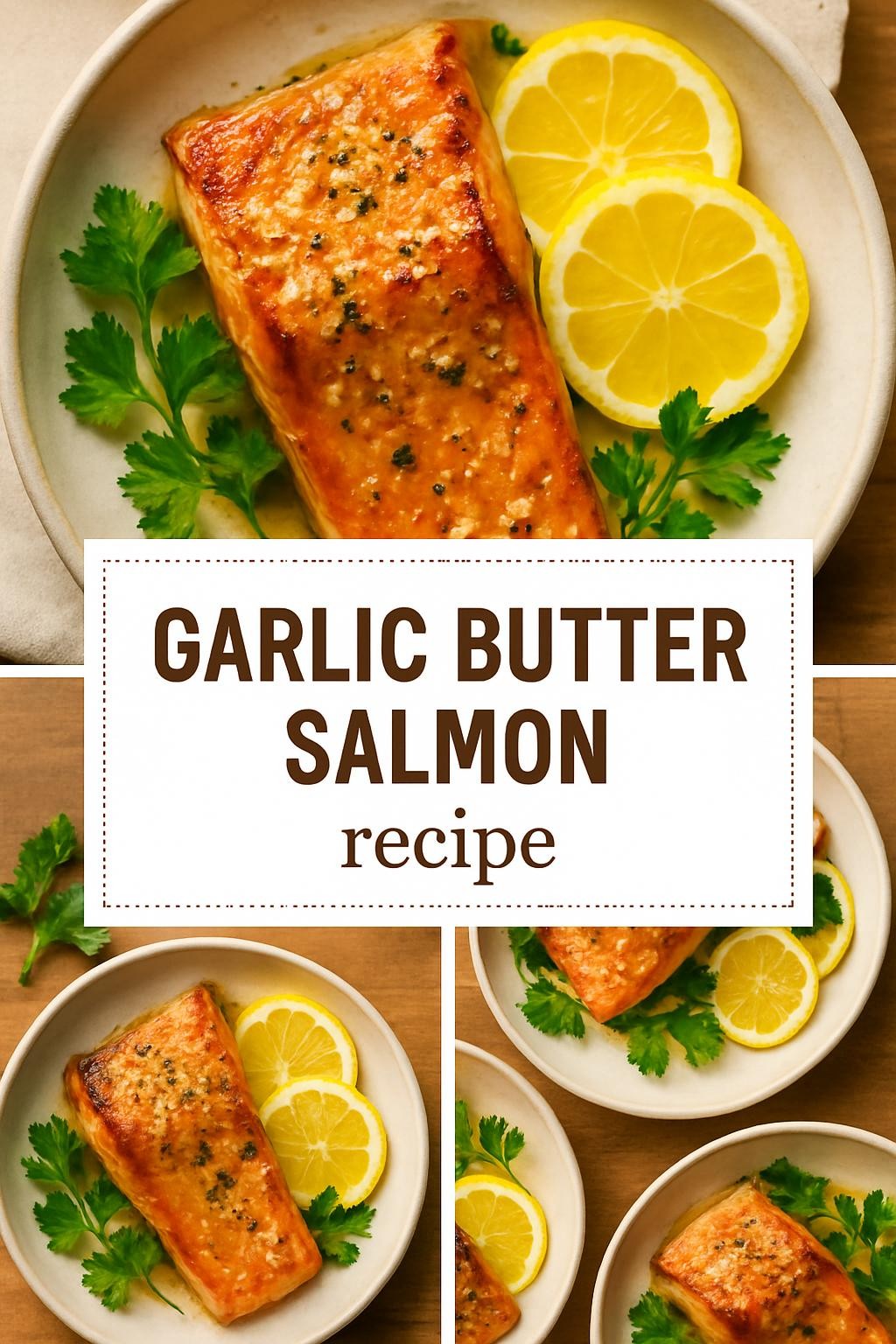 Garlic Butter Salmon recipe