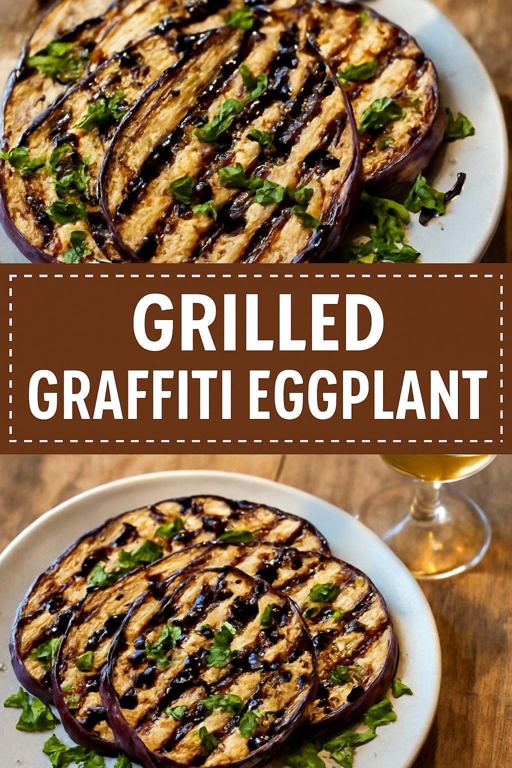 Grilled Graffiti Eggplant