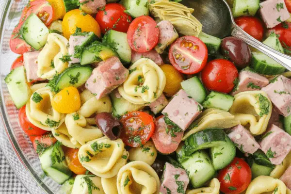 best Italian Tortellini Pasta Salad