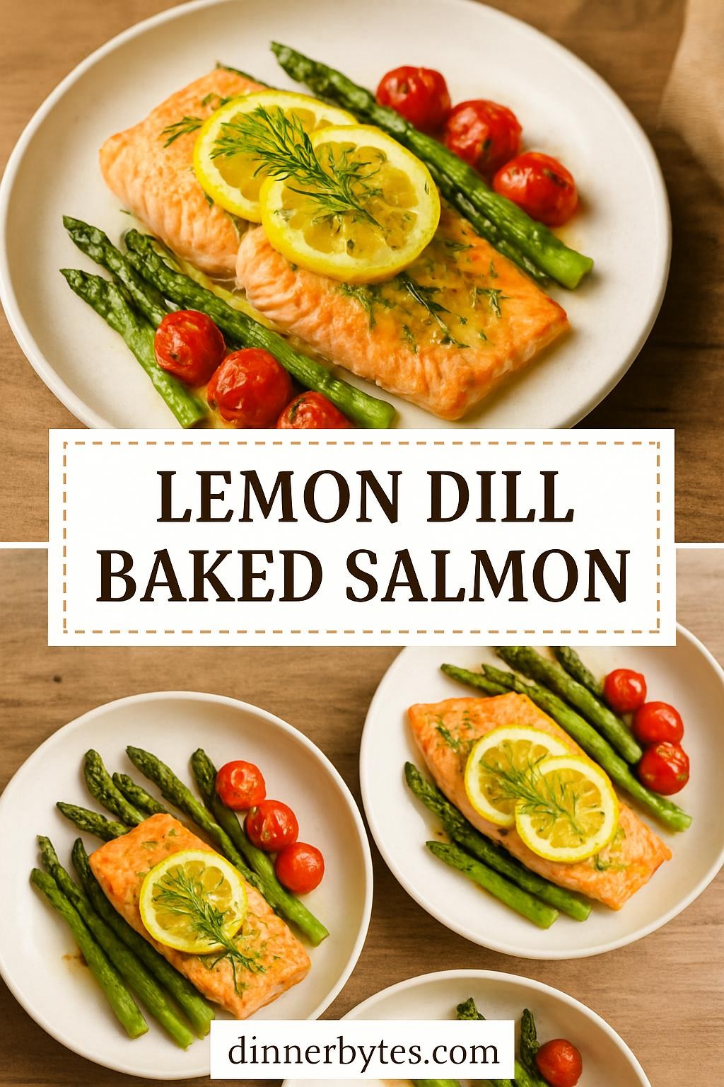 Lemon Dill Baked Salmon