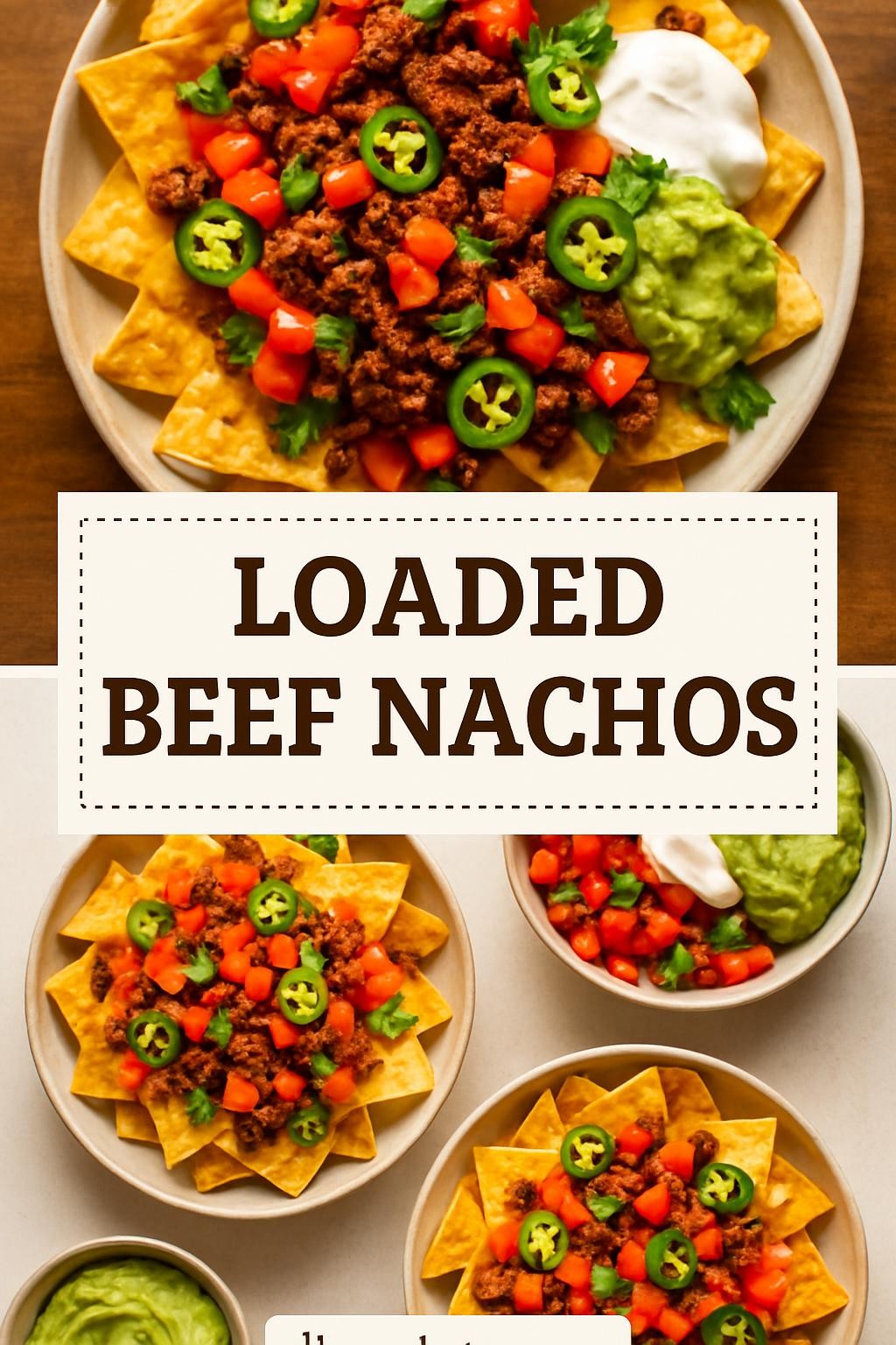 Loaded Beef Nachos
