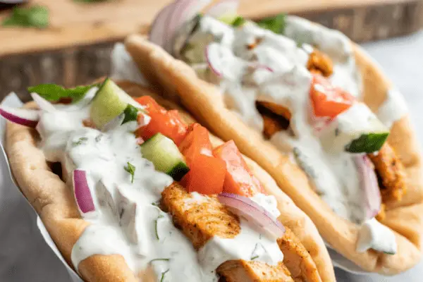 best Mediterranean Chicken Pita Tacos