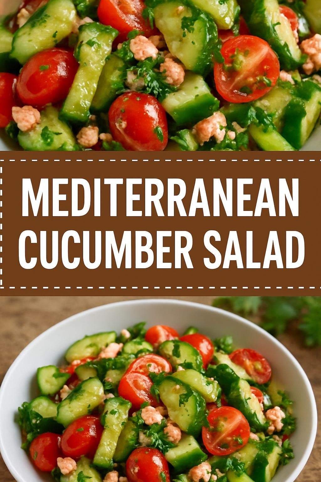 Mediterranean Cucumber Salad