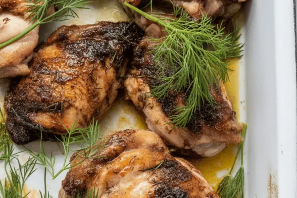 best Mediterranean Grilled Chicken Thighs