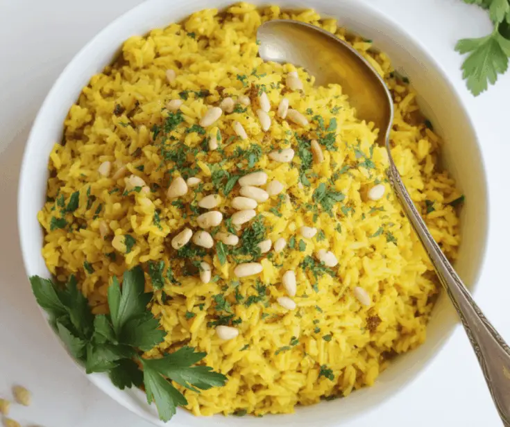 best Mediterranean Yellow Rice