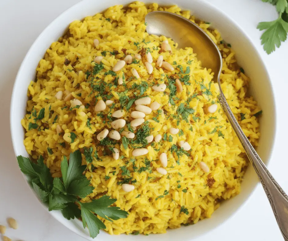 best Mediterranean Yellow Rice