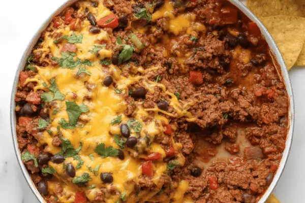 best Mexican Ground Beef Skillet